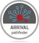 ARRIVAL pathfinder logo